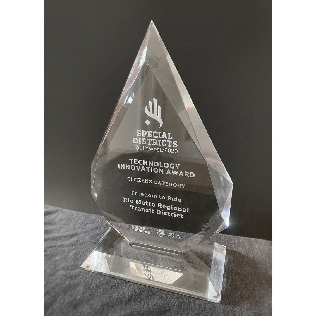 Govtec Award 2020 Rio Metro