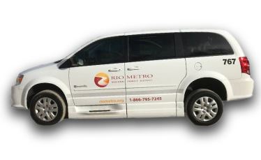 White Rio Metro Van